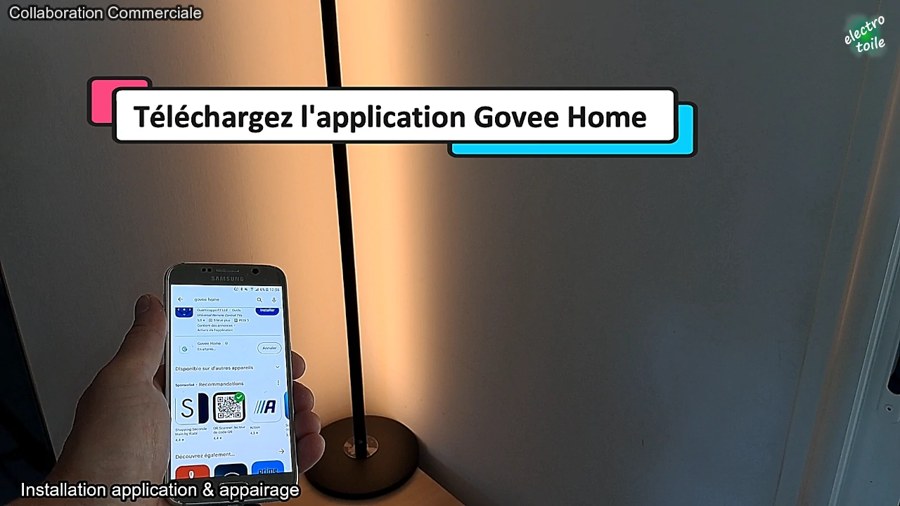 download app govee home for Smart Corner Floor Lamp H6076 Govee