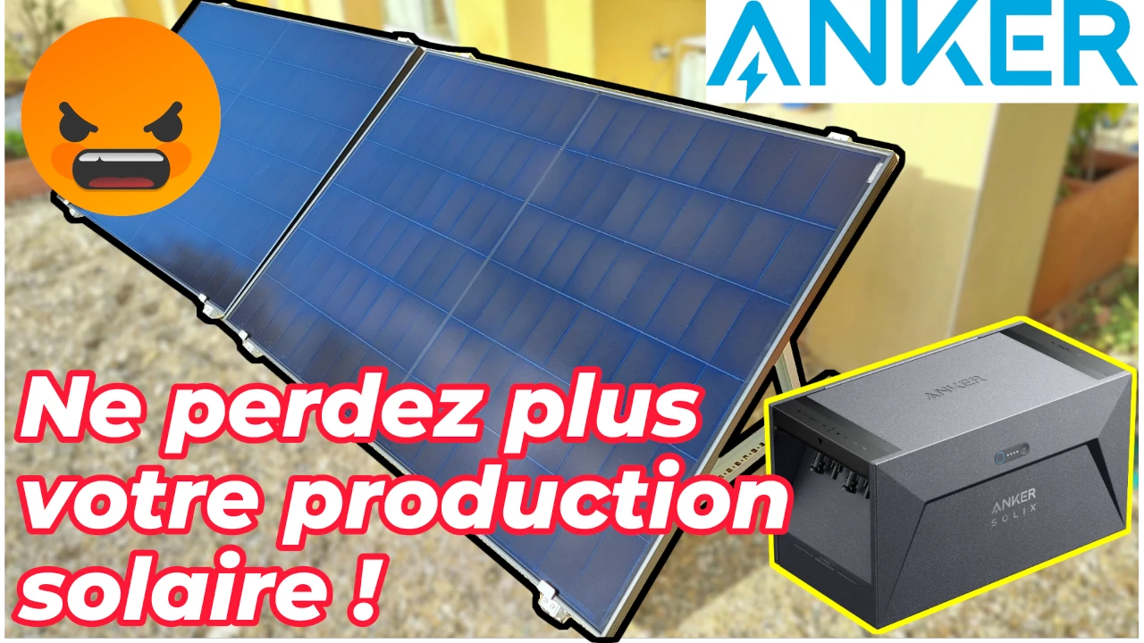 Anker SOLIX + solarbank ne perdez plus votre production solaire
