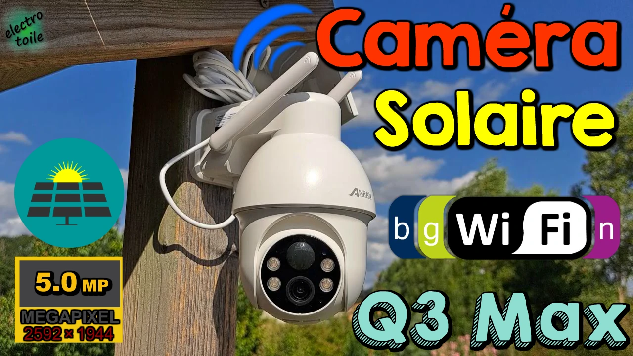 comment paramétrer et installer une caméra de surveillance solaire ?