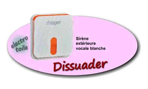 Dissuader alarme anti-intrusion