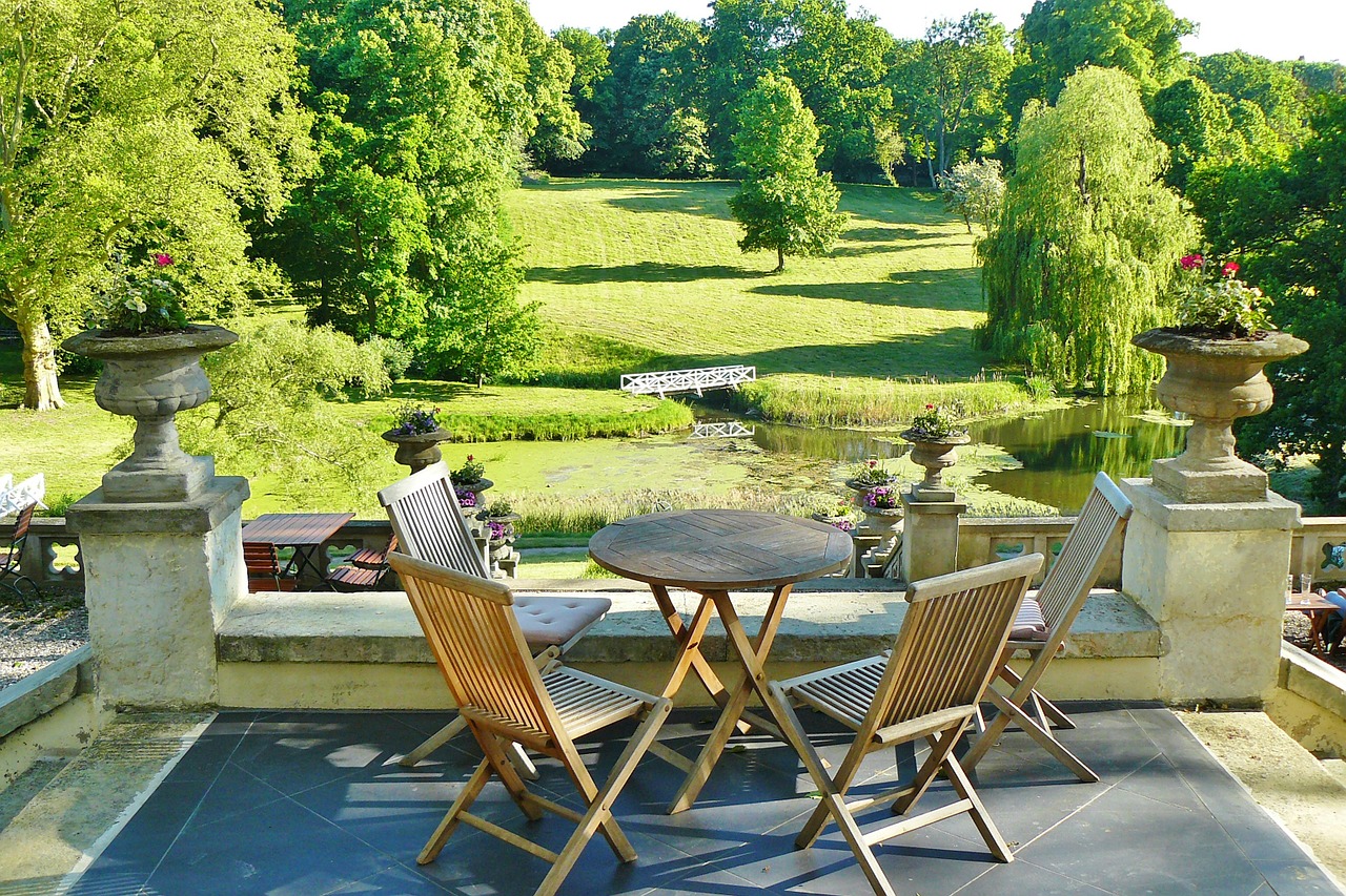 chaise de jardin en bois