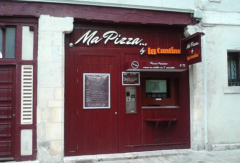 le distributeur de pizza automatique