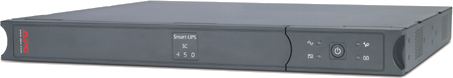 Smart-UPS SC 450VA, 230V - 1U/tour (APC Schneider Electric)