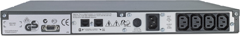 Smart-UPS SC 450VA, 230V - 1U/tour (APC Schneider Electric)
