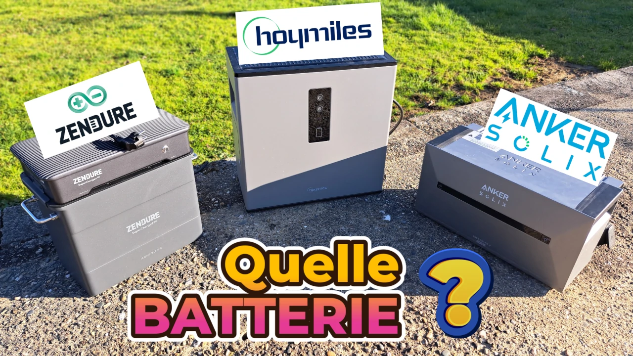 quelle batterie solaire domestique choisir en 2025 ?