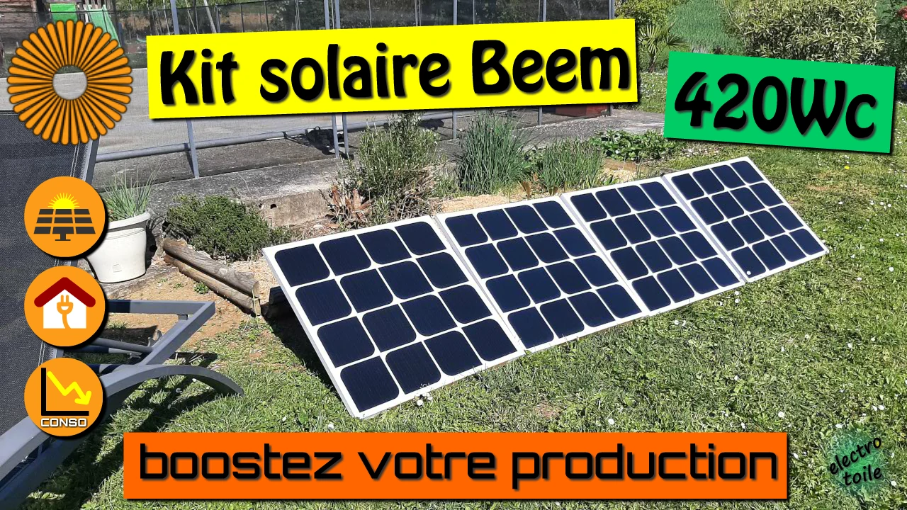 Tapis Réfléchissant Pour Panneau Solaire BALDR - Augmente La Production D'électricité Jusqu'à 15%, Imperméable, Pour Camping Et Pêche