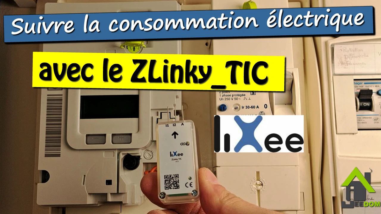 suivre sa consommation d'électricité avec le ZLinky_TIC