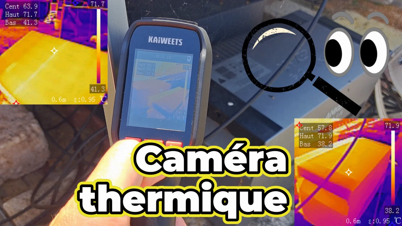 caméra thermique infrarouge Kaiweets KTI-200