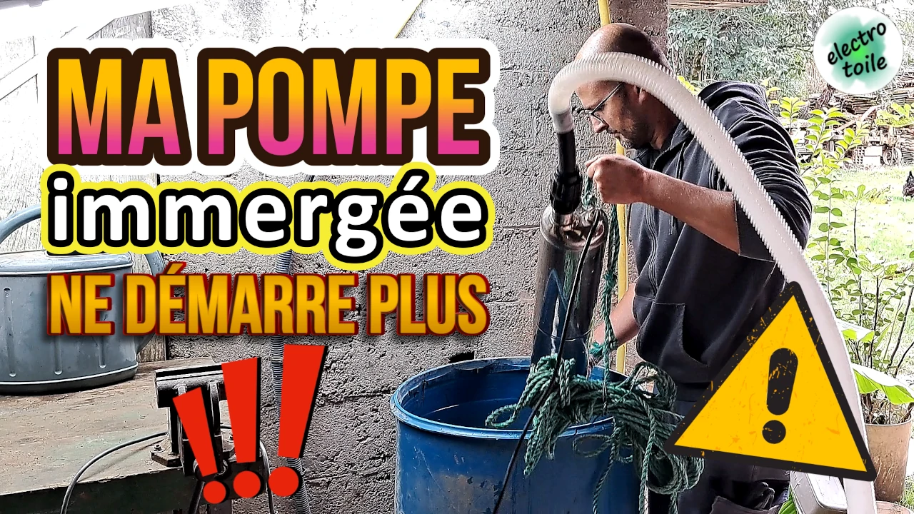 guide de dépannage d'une pompe immergée