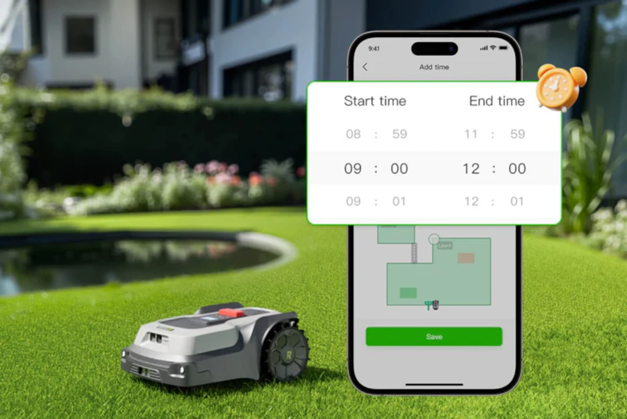 Robot tondeuse RoboUP 1200 Pro application et programmation du robot tondeuse roboUP 1200 PRO