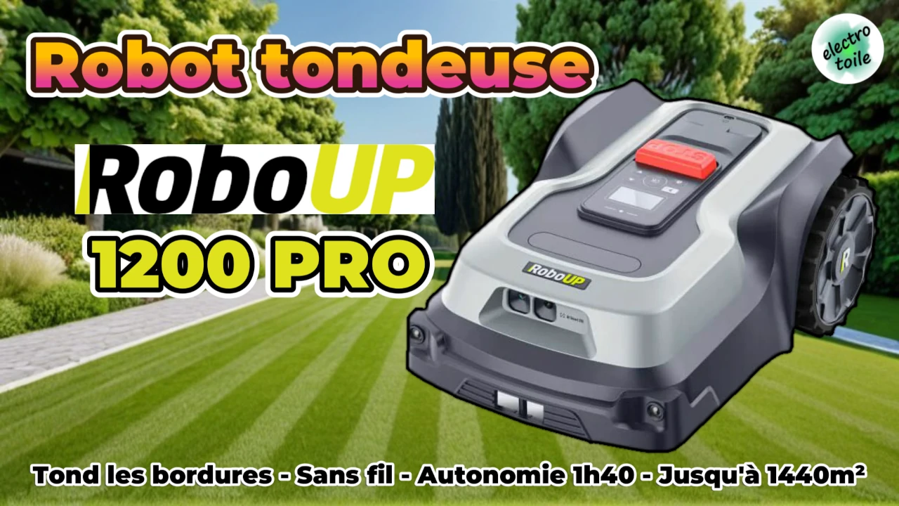 robot tondeuse RoboUP 1200 PRO robot tondeuse RoboUP 1200 PRO