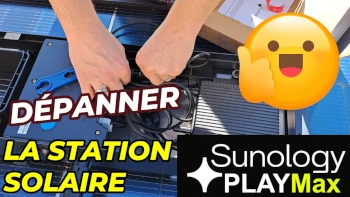 réparer la station solaire sunology play max