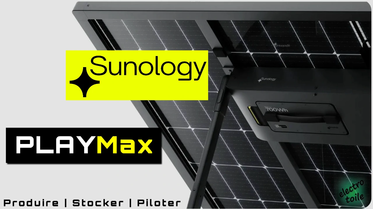 station solaire avec batterie Sunology PLAYMax