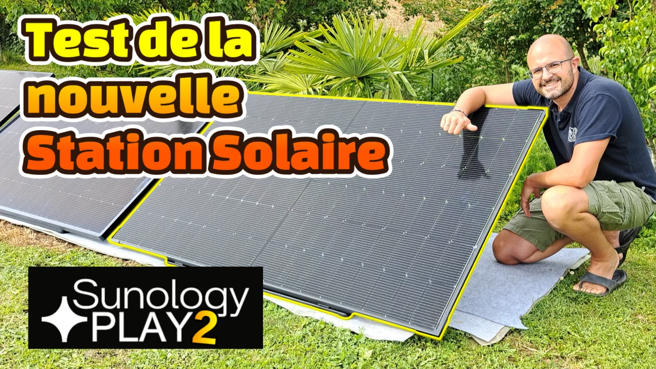 test de la nouvelle station solaire sunology PLAY 2
