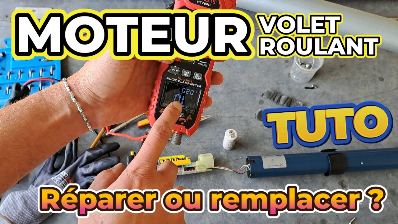 réparer ou remplacer le moteur d'un volet roulant électrique ?