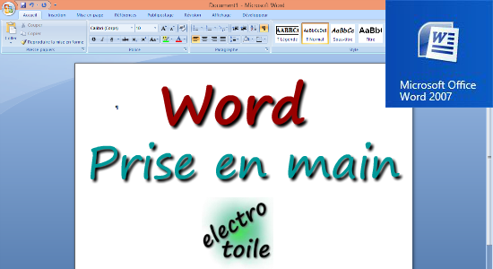 Traitement de texte Word