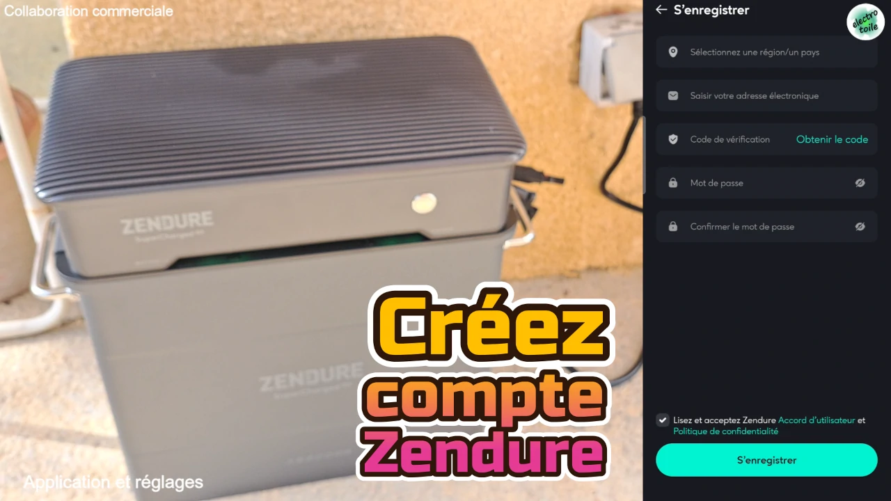 installez l'application Zendure pour l'Hyper 2000